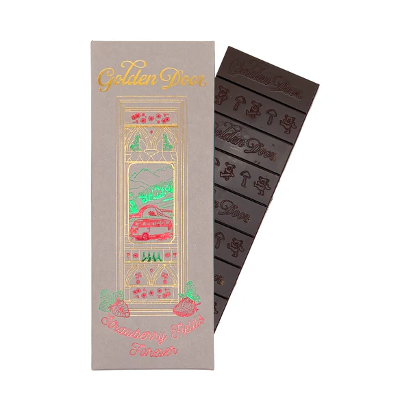 Golden Door Chocolate – Strawberry Fields Forever 4g